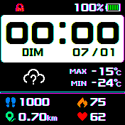 华米跃我Amazfit Bip手表表盘