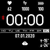 华米跃我Amazfit Bip手表表盘