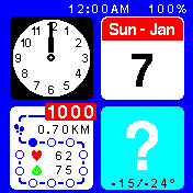华米跃我Amazfit Bip手表表盘