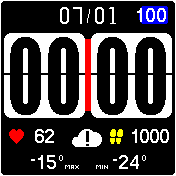 华米跃我Amazfit Bip手表表盘