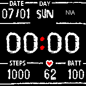 华米跃我Amazfit Bip手表表盘