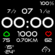 华米跃我Amazfit Bip手表表盘
