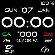 华米跃我Amazfit Bip手表表盘