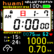 华米跃我Amazfit Bip手表表盘