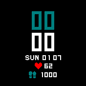 华米跃我Amazfit Bip手表表盘