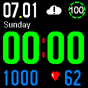 华米跃我Amazfit Bip手表表盘