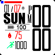 华米跃我Amazfit Bip手表表盘