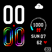 华米跃我Amazfit Bip手表表盘
