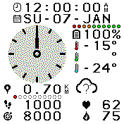 华米跃我Amazfit Bip手表表盘