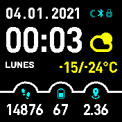 华米跃我Amazfit Bip手表表盘
