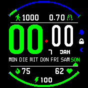 华米跃我Amazfit Bip手表表盘