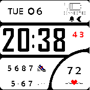 华米跃我Amazfit Bip手表表盘