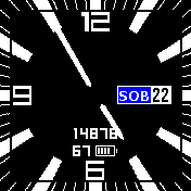 华米跃我Amazfit Bip手表表盘