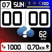 华米跃我Amazfit Bip手表表盘