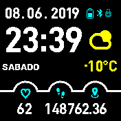 华米跃我Amazfit Bip手表表盘