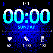 华米跃我Amazfit Bip手表表盘