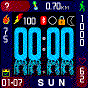 华米跃我Amazfit Bip手表表盘