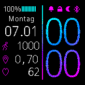 华米跃我Amazfit Bip手表表盘