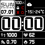 华米跃我Amazfit Bip手表表盘