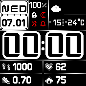 华米跃我Amazfit Bip手表表盘