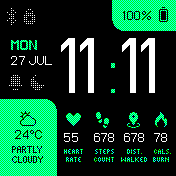 华米跃我Amazfit Bip手表表盘