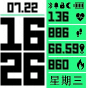 华米跃我Amazfit Bip手表表盘