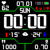 华米跃我Amazfit Bip手表表盘