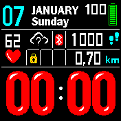 华米跃我Amazfit Bip手表表盘
