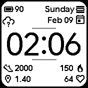 华米跃我Amazfit Bip手表表盘