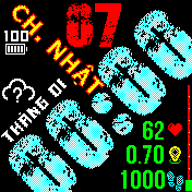 华米跃我Amazfit Bip手表表盘