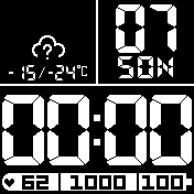 华米跃我Amazfit Bip手表表盘