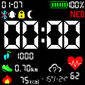 华米跃我Amazfit Bip手表表盘