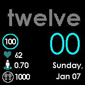 华米跃我Amazfit Bip手表表盘