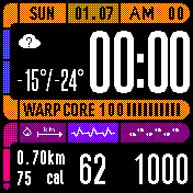 华米跃我Amazfit Bip手表表盘