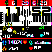 华米跃我Amazfit Bip手表表盘