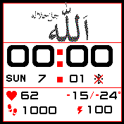 华米跃我Amazfit Bip手表表盘