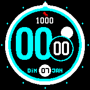 华米跃我Amazfit Bip手表表盘