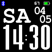 华米跃我Amazfit Bip手表表盘