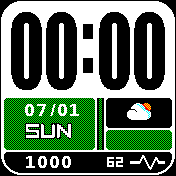 华米跃我Amazfit Bip手表表盘