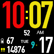 华米跃我Amazfit Bip手表表盘