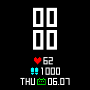 华米跃我Amazfit Bip手表表盘