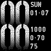 华米跃我Amazfit Bip手表表盘
