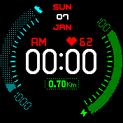 华米跃我Amazfit Bip手表表盘
