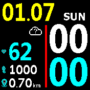 华米跃我Amazfit Bip手表表盘