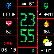 华米跃我Amazfit Bip手表表盘