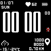 华米跃我Amazfit Bip手表表盘