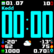 华米跃我Amazfit Bip手表表盘