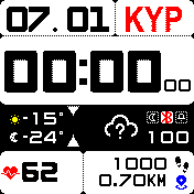 华米跃我Amazfit Bip手表表盘