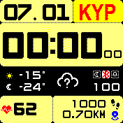 华米跃我Amazfit Bip手表表盘