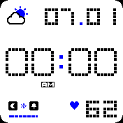 华米跃我Amazfit Bip手表表盘